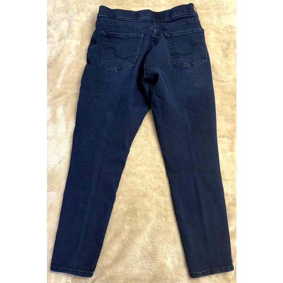 Signature by Levi Strauss Womens Totally Shaping Pull-on Skinny Jeans Size 32/28 - Picture 2 of 8